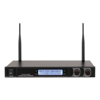 RM 30T Twin UHF Handheld Radio Microphone System (863.1Mhz/864.8Mhz)