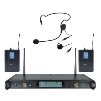 DTM 800 Twin Beltpack Diversity System (863.0Mhz-865.0Mhz)