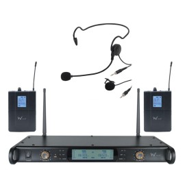 DTM 800 Twin Beltpack Diversity System (863.0Mhz-865.0Mhz)
