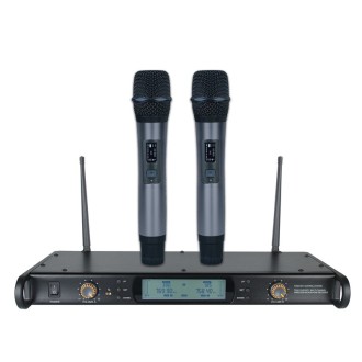DTM 600H Twin Handheld Diversity System (606.0Mhz-614.0Mhz)
