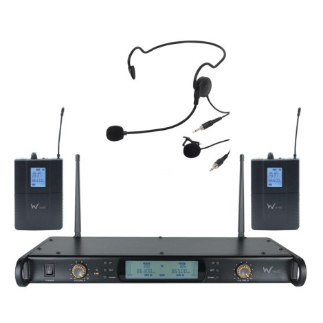 DTM 600 Twin Beltpack Diversity System (606.0Mhz-614.0Mhz)