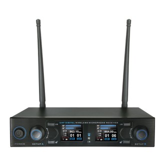 DM 800H Twin Handheld UHF System (863.0Mhz-865.0Mhz)