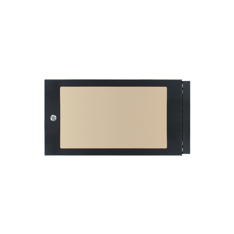 6U Smoked Polycarbonate Rack Door (R8450/06)