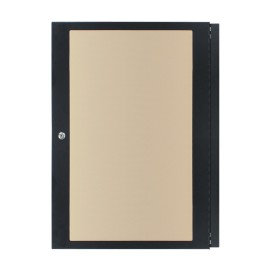 16U Smoked Polycarbonate Rack Door (R8450/16)
