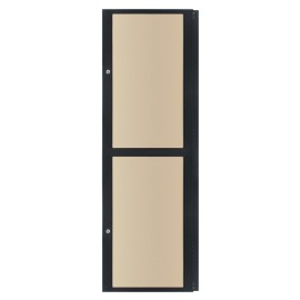 35U Smoked Polycarbonate Rack Door (R8450/35)