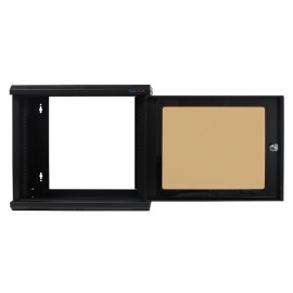 9U Shallow Wall Mount Rack Cabinet (R6025-M6-9UK)