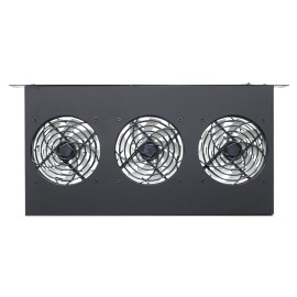 1U Thermostatic Fan Tray (FT01-Q-DTC)