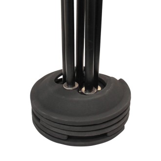 Microphone Stand With Round Stacking Base