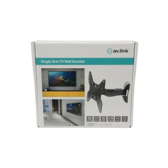 Avlink Full Motion Single Arm TV Wall Bracket