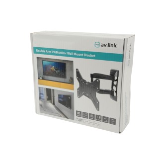 Avlink Full Motion Double Arm TV Wall Bracket