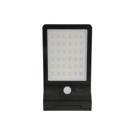 Lyyt Solar LED Motion Sensor Security Light Black