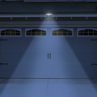 Lyyt Solar LED Motion Sensor Security Light Black