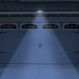Lyyt Solar LED Motion Sensor Security Light Black