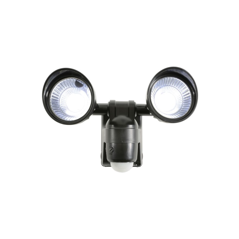 Lyyt Battery Twin LED Floodlight with PIR