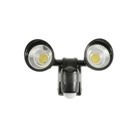 Lyyt Battery Twin LED Floodlight with PIR