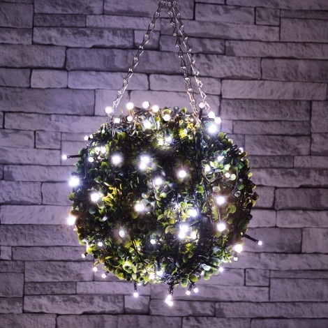 Lyyt 120 LED Battery String Light Cool White
