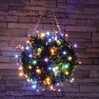 Lyyt 120 LED Battery String Light Multicolour