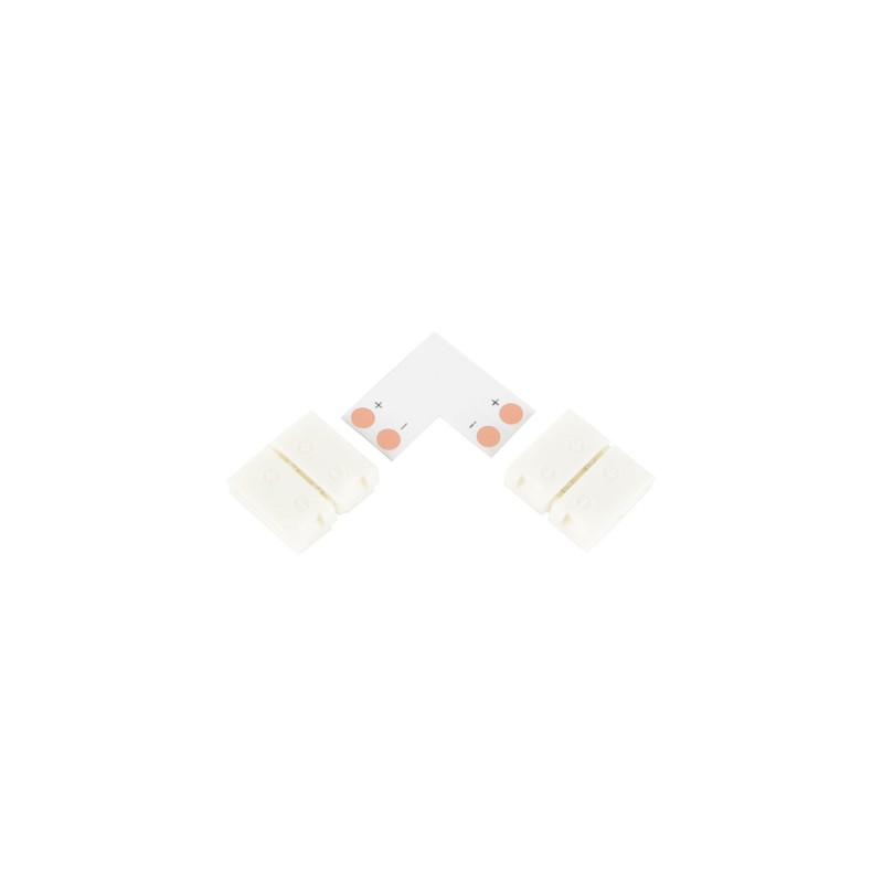 Lyyt 10mm single colour LED tape L connector - pack of 5