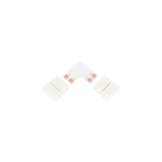 Lyyt 10mm single colour LED tape L connector - pack of 5