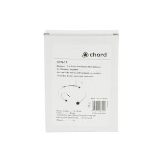 Chord Discreet cardioid neckband microphone