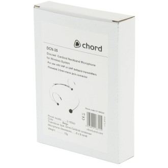 Chord Discreet cardioid neckband microphone