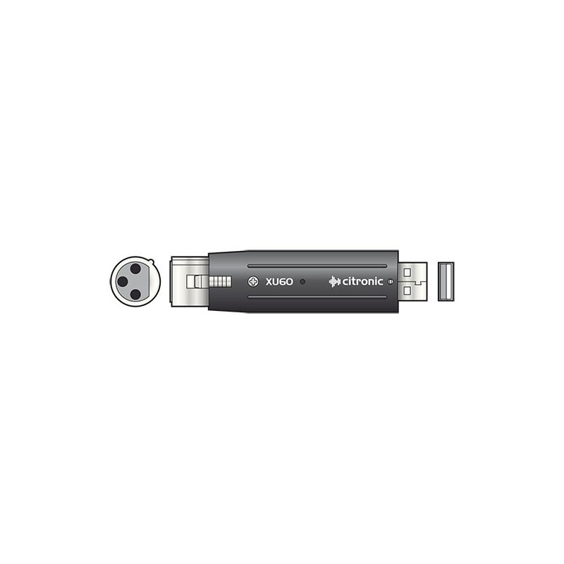 Citronic XLR - USB adaptor interface