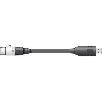 Chord XLRF to USB converter lead