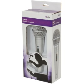Qtx DM11S dynamic microphone - silver