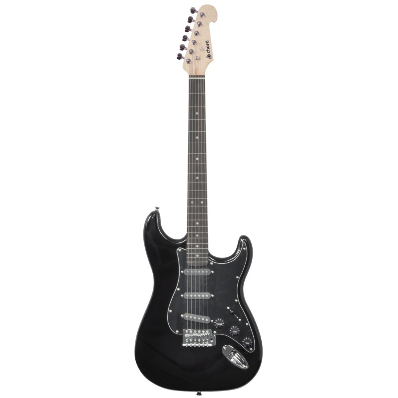 Chord CAL63 Guitar Black