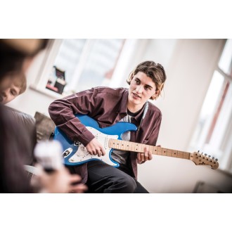 Chord CAL63 Guitar Metallic Blue