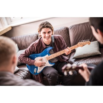 Chord CAL63 Guitar Metallic Blue