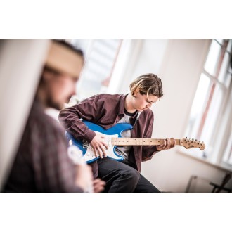 Chord CAL63 Guitar Metallic Blue