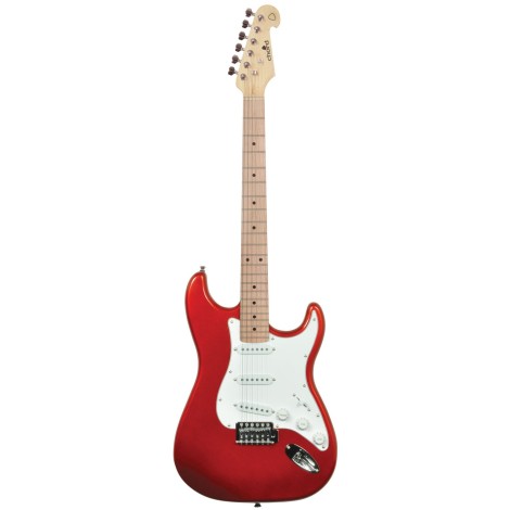 Chord CAL63M Guitar Metallic Red