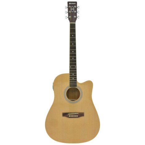 Chord CW26CE electro western guitar - natural