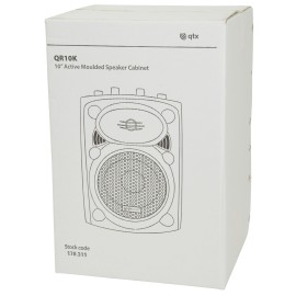 Qtx QR10K active moulded speaker cabinet - 200Wmax