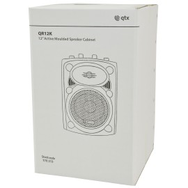 Qtx QR12K active moulded speaker cabinet - 300Wmax