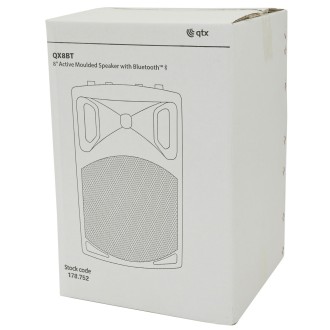 Qtx QX8BT active speaker cabinet with Bluetooth®