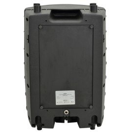 Qtx PAV8 portable PA set + 2 UHF mics, CD/DVD, USB/SD & Bluetooth
