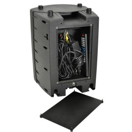 Qtx PAV8 portable PA set + 2 UHF mics, CD/DVD, USB/SD & Bluetooth
