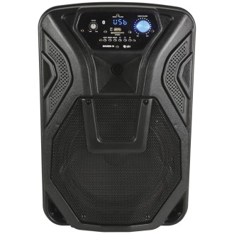 Qtx Busker-10 PA + 1 x VHF mics + USB/SD/FM/BT