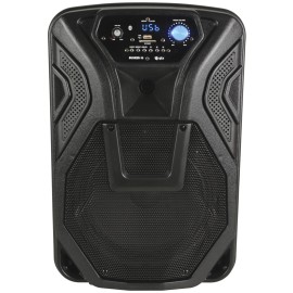 Qtx Busker-10 PA + 1 x VHF mics + USB/SD/FM/BT
