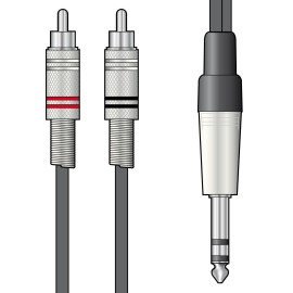 Chord Classic 6.35mm-RCA 1.5m