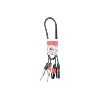 Chord Classic 2 XLRM-2 Jack 0.75m