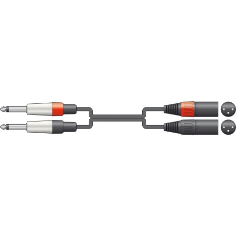 Chord Classic 2 XLRM-2 Jack 3.0m