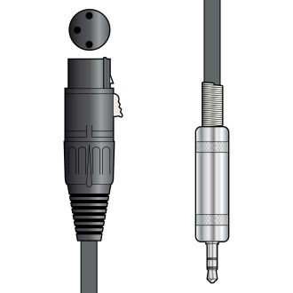 Chord Classic XLR F-3.5mm 0.5m 