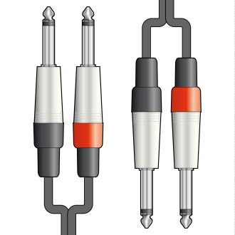 Chord Classic 2Jack-2Jack Mono 1.5m