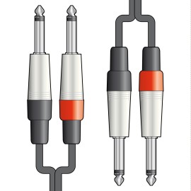 Chord Classic 2Jack-2Jack Mono 1.5m