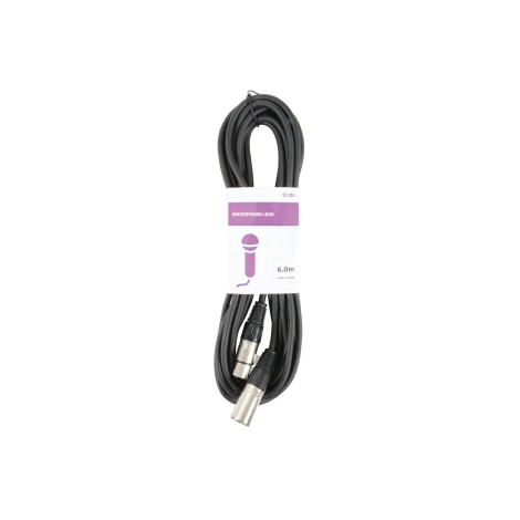 Qtx Standard Mic Lead XLR CCA 6.0m