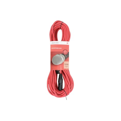 Chord Classic XLR M-F 12.0m Red