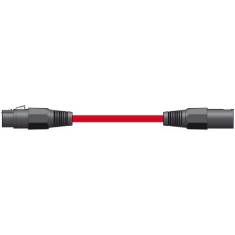 Chord Classic XLR M-F 6.0m Red